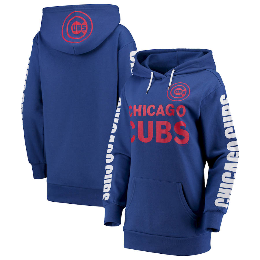 Women Chicago Cubs G III 4Her by Carl Banks Extra Innings Pullover Hoodie Royal,We sell and wholesale Women Chicago Cubs G III 4Her by Carl Banks Extra Innings Pullover Hoodie Royal on line form chian!
